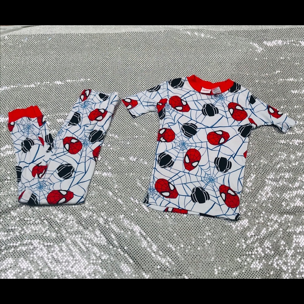 Boys Spider Man Pajamas.
